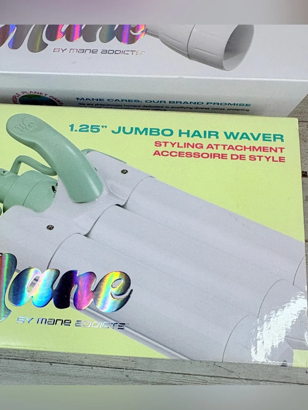 MANE Addicts The Power Bottom & 1.25” Jumbo Hair Waver Interchangeable Base